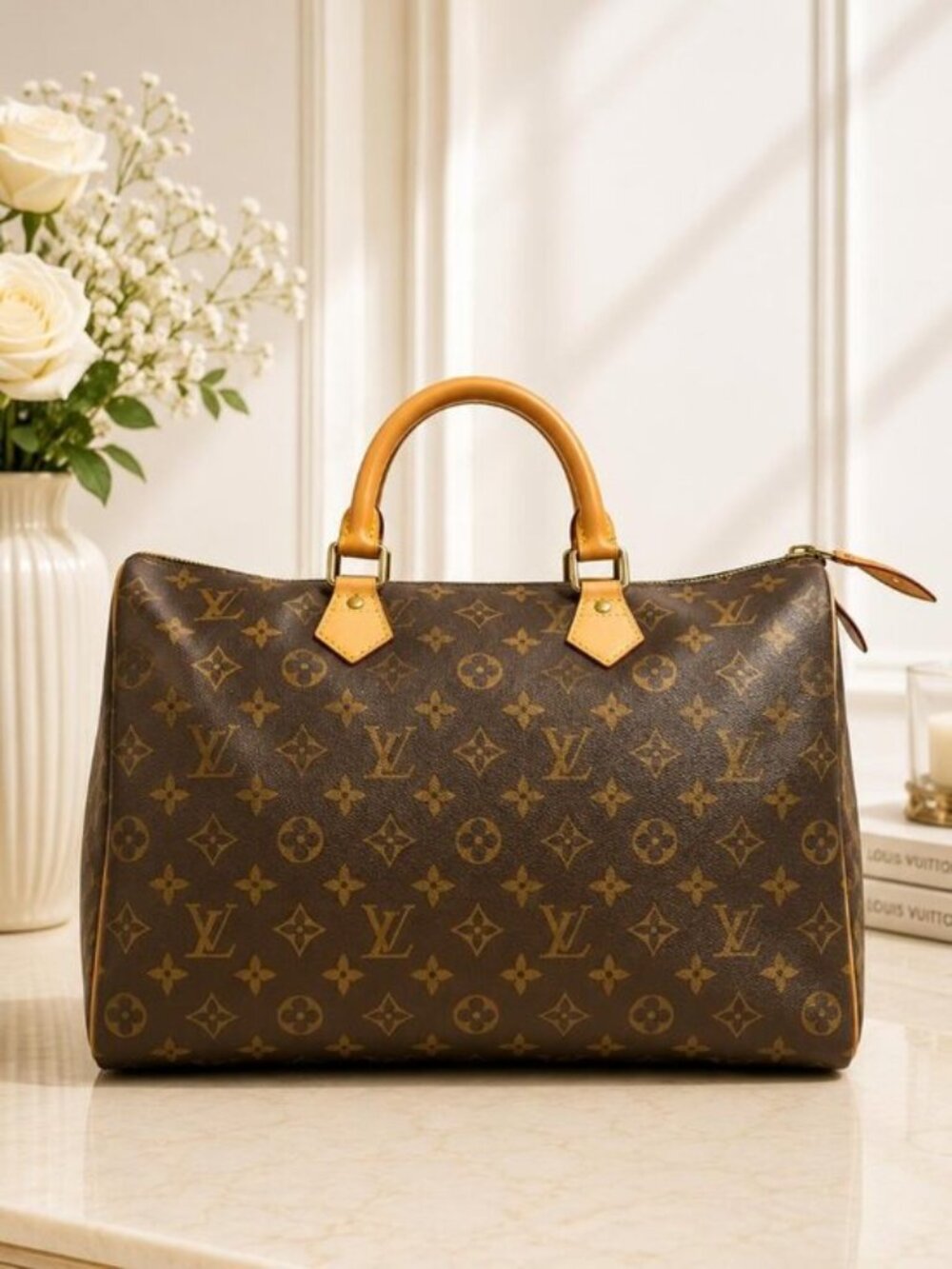 Authentic Louis Vuitton Speedy 35 Monogram Bag | Luxury Cheaper